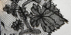 Dress, silk, French