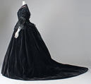 Dress, silk, French