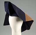 Hat, Denise Sarrault  French, Silk, French