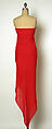 Evening ensemble, Halston (American, Des Moines, Iowa 1932–1990 San Francisco, California), a,b) silk, American