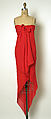 Evening ensemble, Halston (American, Des Moines, Iowa 1932–1990 San Francisco, California), a,b) silk, American