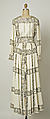 Evening pajamas, Donald Brooks (American, New Haven, Connecticut 1928–2005 Stony Brook, New York), silk, glass, metal, American