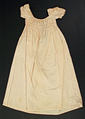 Dress, cotton, American