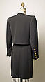 Suit, Yves Saint Laurent (French, founded 1961), wool, silk, French