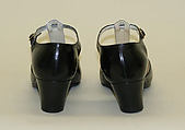 Shoes, leather, French