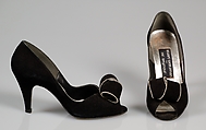 Pumps, Stuart Weitzman  American, Leather, metal, American