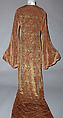 Evening dress, Gallenga (Italian, 1918–1974), silk, glass, Italian