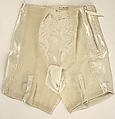 Girdle, nylon, acetate, rubber, American