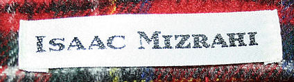 Ensemble, (a) Isaac Mizrahi (American, born 1961), (a) wool
(b,c) silk, American