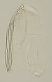 Wedding ensemble, Henri Bendel (American, founded 1895), silk, wax, silver, glass, American