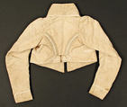 Jacket, cotton, silk, linen, French