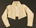 Jacket, cotton, silk, linen, French