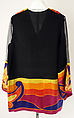 Lounging pajamas, silk, American