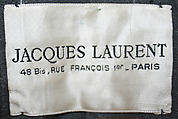 Coat, Jacques Laurent, fur, leather, French