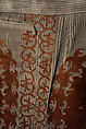 Ensemble, Turnbull &amp; Asser (British, founded 1885), (a) cotton, leather
(b) cashmere wool
(c, d) leather
(e) fur, European