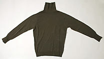 Ensemble, Turnbull &amp; Asser (British, founded 1885), (a) cotton, leather
(b) cashmere wool
(c, d) leather
(e) fur, European