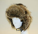 Ensemble, Turnbull &amp; Asser (British, founded 1885), (a) cotton, leather
(b) cashmere wool
(c, d) leather
(e) fur, European