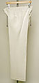 Ensemble, (a, b) linen
(c) cotton
(d) silk
(e) snakeskin
(f,g) leather, Italian