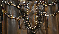 Ensemble, leather, metal, American