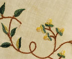 Ensemble, cotton, silk, probably European