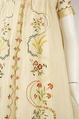 Ensemble, cotton, silk, probably European