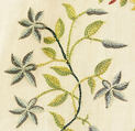 Ensemble, cotton, silk, probably European