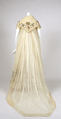 Ensemble, cotton, silk, probably European