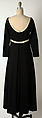 Dress, Rudi Gernreich (American (born Austria), Vienna 1922–1985 Los Angeles, California), wool, American