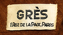 Ensemble, Madame Grès (Germaine Émilie Krebs) (French, Paris 1903–1993 Var region), wool, angora, French