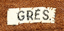 Ensemble, Madame Grès (Germaine Émilie Krebs) (French, Paris 1903–1993 Var region), wool, angora, French