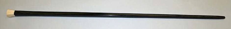 Cane, wood, ivory, British
