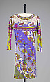Dress, Emilio Pucci  Italian, Silk, Italian