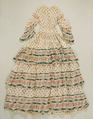 Dress, cotton, American or European