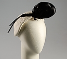 Hat, Madame Paolini  Argentinian, Cotton, feathers, silk, synthetic, Argentinian