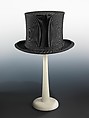 Opera hat, Rogers, Peet & Company (American, founded 1874), silk, American