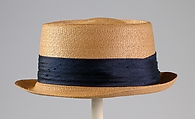 Hat, Cavanagh, Straw, silk, American
