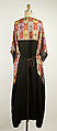 Dress, Babani (French, 1892–1940), silk, metal, French
