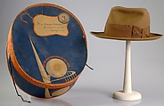 Fedora, Kaufmann's, Wool, hair, silk, American