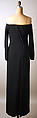 Evening dress, Yves Saint Laurent (French, founded 1961), silk, French