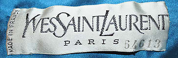 Cocktail dress, Yves Saint Laurent (French, founded 1961), silk, French