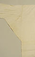 Shirt, linen, American