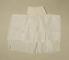 Dickey, linen, American