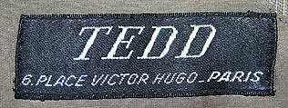 Suit, Ted Lapidus (French, Paris 1929–2008 Cannes), wool, French