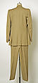 Suit, Ted Lapidus (French, Paris 1929–2008 Cannes), wool, French