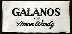 Evening suit, James Galanos (American, Philadelphia, Pennsylvania, 1924–2016 West Hollywood, California), silk, synthetic fiber, plastic, American