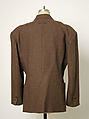 Jacket, Jean Paul Gaultier (French, born 1952), wool, French