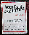 Jacket, Jean Paul Gaultier (French, born 1952), wool, French