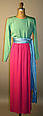 Evening dress, Yves Saint Laurent (French, founded 1961), silk, French