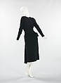 Dinner dress, Charles James (American, born Great Britain, 1906–1978), wool, American