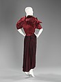 Cocktail dress, Charles James (American, born Great Britain, 1906–1978), silk, American